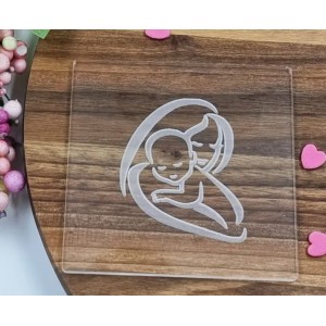 Stampo in legno per biscotti - CUORE