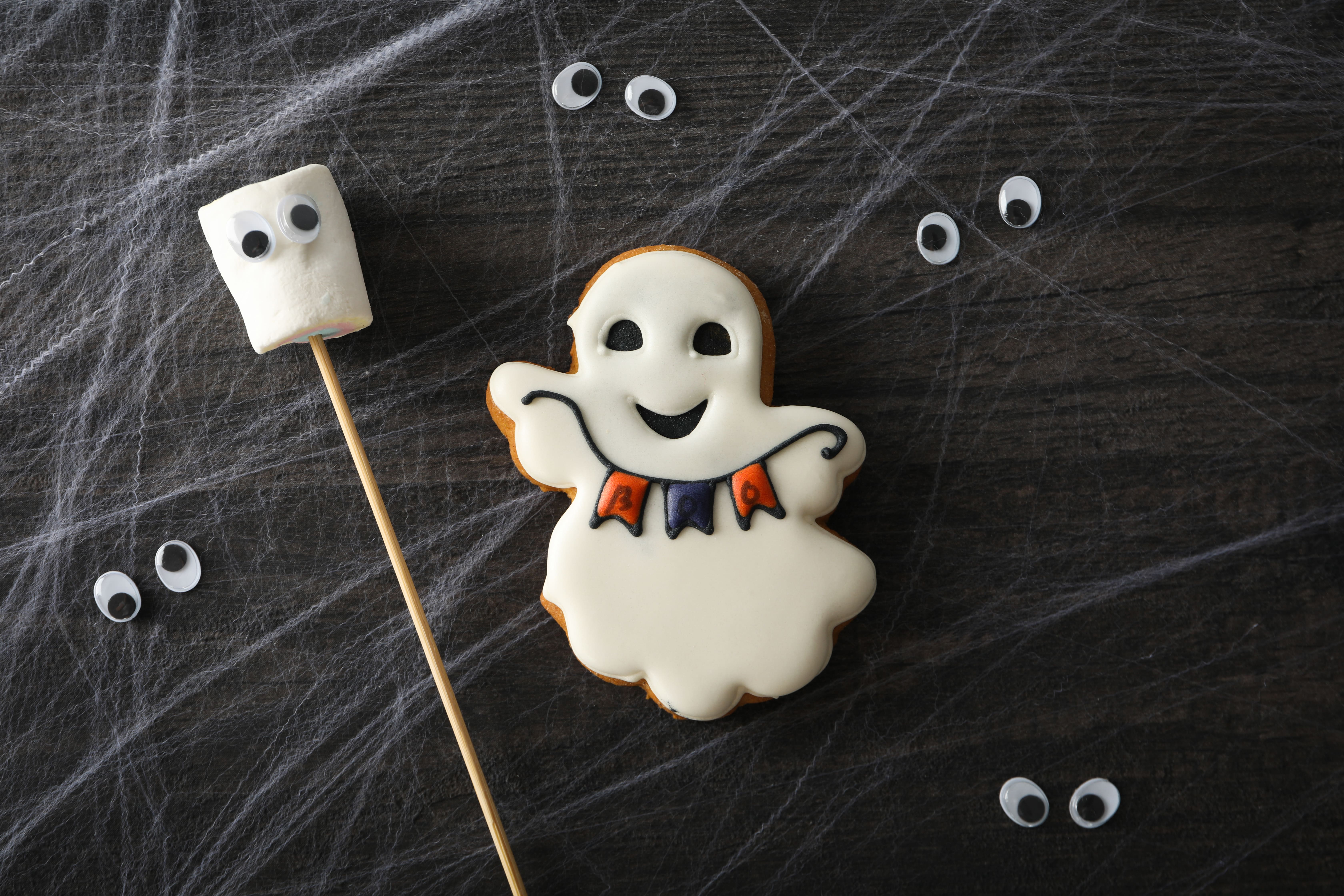 Set 5 formine per biscotti con timbro a tema Halloween